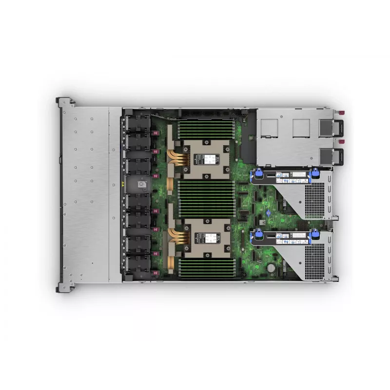 HPE ProLiant DL365 Gen11 - 1U - bidireccional - 1 x EPYC 9115 / 2,6 GHz - RAM 64 GB - SATA/SAS/NVMe - Hot-Swap 6,4 cm (2,5 inch)