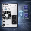 SAI QOLTEC onda senoidal pura 1kVA 800W con AVR y pantalla LCD