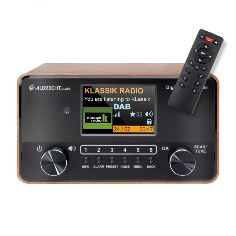 Radio digital Albrecht DR 865 Senior (envase abierto)
