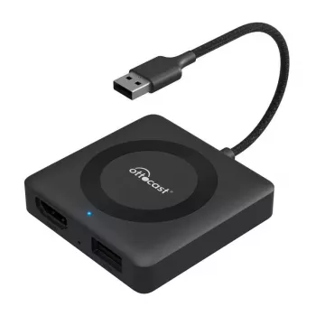 Adaptador de TV para coche Ottocast CA361-C4 MAX con soporte HDMI para streaming inalámbrico
