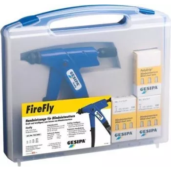 Herramienta remachadora de tuercas ciega GESIPA FireFly modelo 1435453 con accesorios