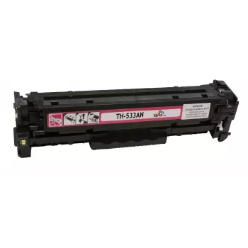 Tóner TB compatible con HP CC533A, 100 % nuevo, magenta