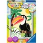Ravensburger Pintar por números - Tucán en la selva