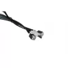 Cable SAS Supermicro CBL-SAST-0826 Slimline SAS a 2x MiniSAS 0,7 m Negro
