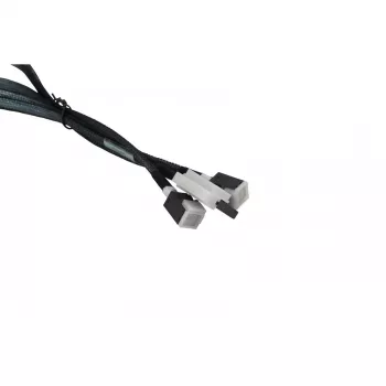 Cable SAS Supermicro CBL-SAST-0826 Slimline SAS a 2x MiniSAS 0,7 m Negro