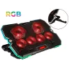 Base refrigeradora para portátil 6 FAN VORTEX RGB