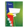 Bloc de espiral Forpus, A4/70, cuadriculado, tapa blanda 0722-003