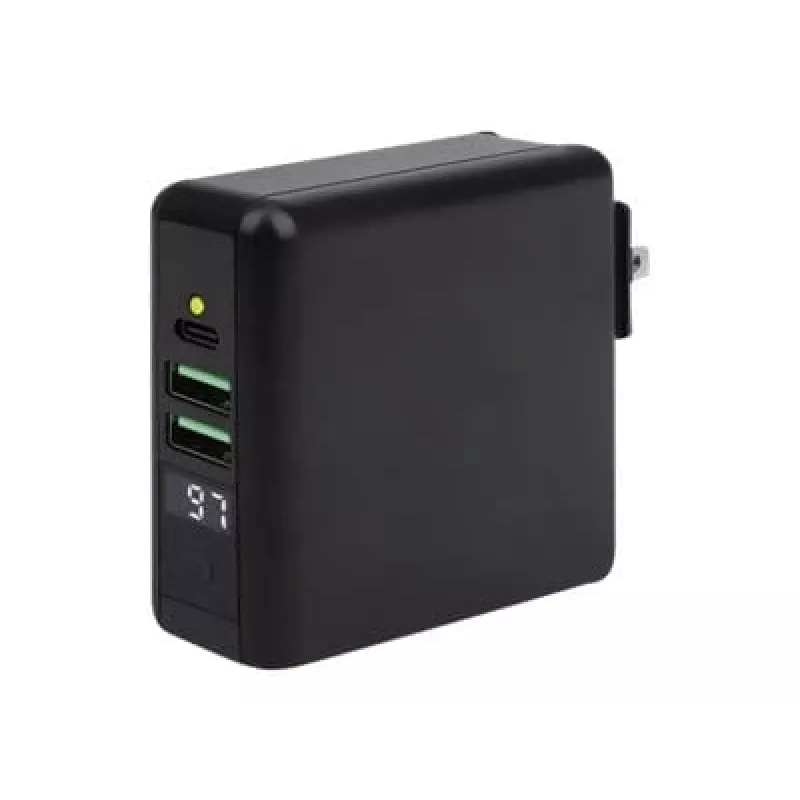 Cargador de pared de viaje y batería externa Manhattan 4 en 1