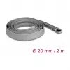 Tubo protector para cables DeLOCK 20830 gris 1,5 cm