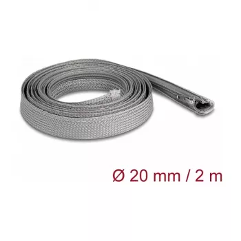 Tubo protector para cables DeLOCK 20830 gris 1,5 cm