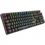 SKILLER SGK36W, Teclado gaming negro, Distribución DE, Huano Red