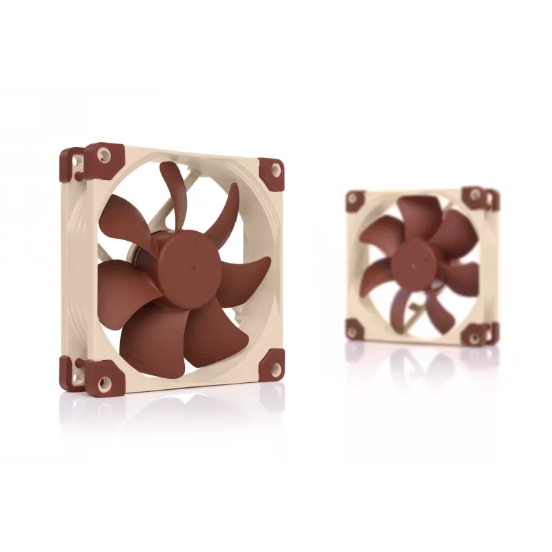 Noctua NF-A14 5V PWM ventilador de caja de 140 mm, 300–1500 rpm, 24,6 dB, beige/marrón