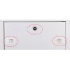 Armario rack Extralink 4U 600x600 gris montaje en pared