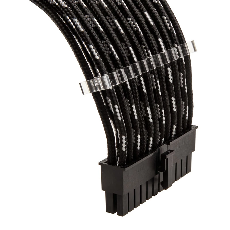 Juego de cables alargadores PHANTEKS PH-CB-CMBO_SSV 500 mm Negro/Plata – alargadores de cables para componentes de PC