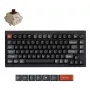 Teclado mecánico Keychron V1 Ultra 8K — 75 % QWERTY, Bluetooth, con cable, RGB, negro