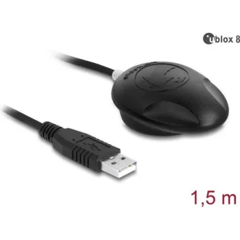 Receptor GNSS Navilock NL-802U u-blox 8 USB 2.0 con cable de 1,5 m