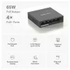 Mercusys switch de sobremesa Gigabit de 5 puertos con 4 puertos PoE+