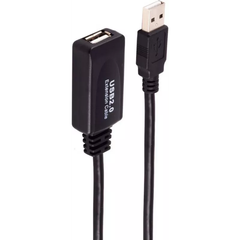 Cable USB ShiverPeaks BS13-26085 15 m USB A negro USB 2.0