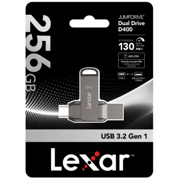 Memoria USB Lexar 256 GB USB Type-C LJDD400256G-BNQNG