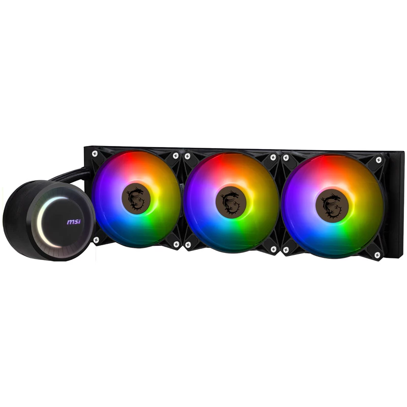 MSI MAG CORELIQUID E360 sistema de refrigeración para ordenador placa base, procesador kit de refrigeración líquida 12 cm negro