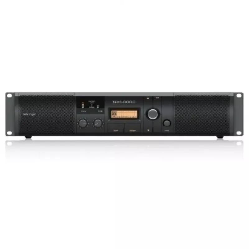 Behringer NX6000D Amplificador de audio 2.0 canales Home negro