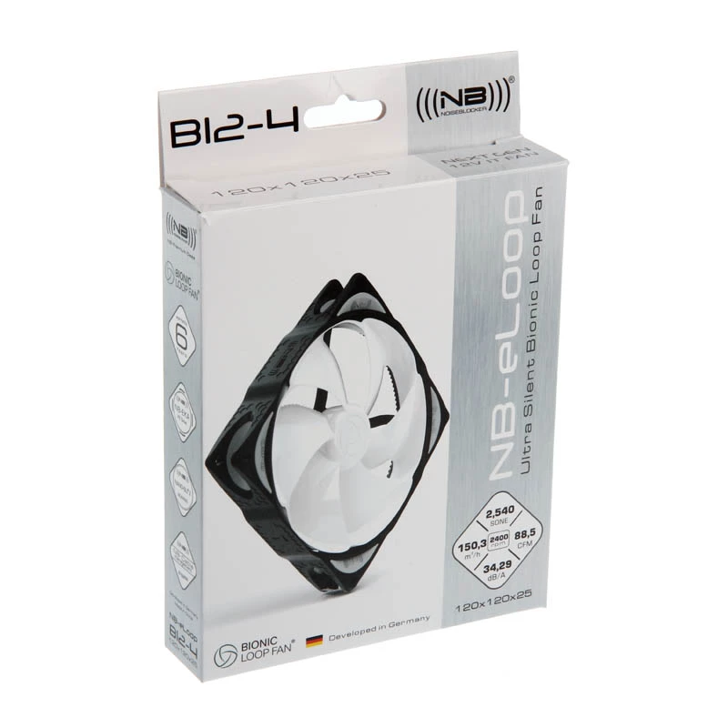 Ventilador Noiseblocker eLoop B12-4