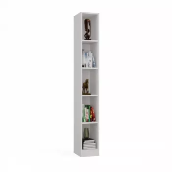 Estantería top e shop REGAŁ R25 25 cm blanca – estantería de una pieza