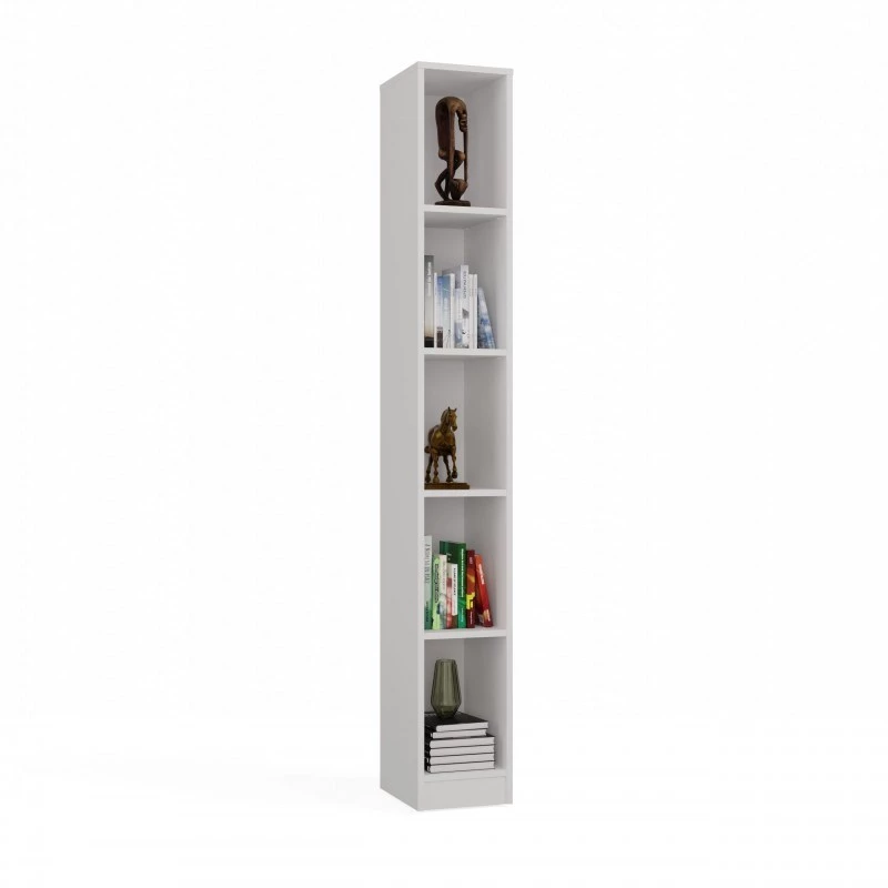 Estantería top e shop REGAŁ R25 25 cm blanca – estantería de una pieza