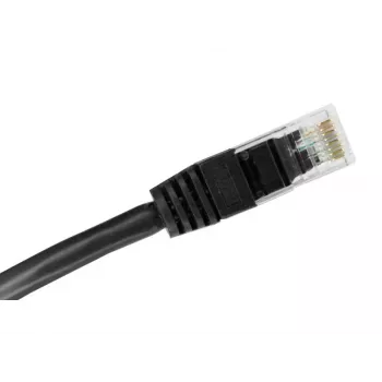 Cable de red AVIZIO KKU6CZA0.5 negro 0,5 m Cat6 U/UTP (UTP)