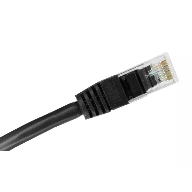 Cable de red AVIZIO KKU6CZA0.5 negro 0,5 m Cat6 U/UTP (UTP)