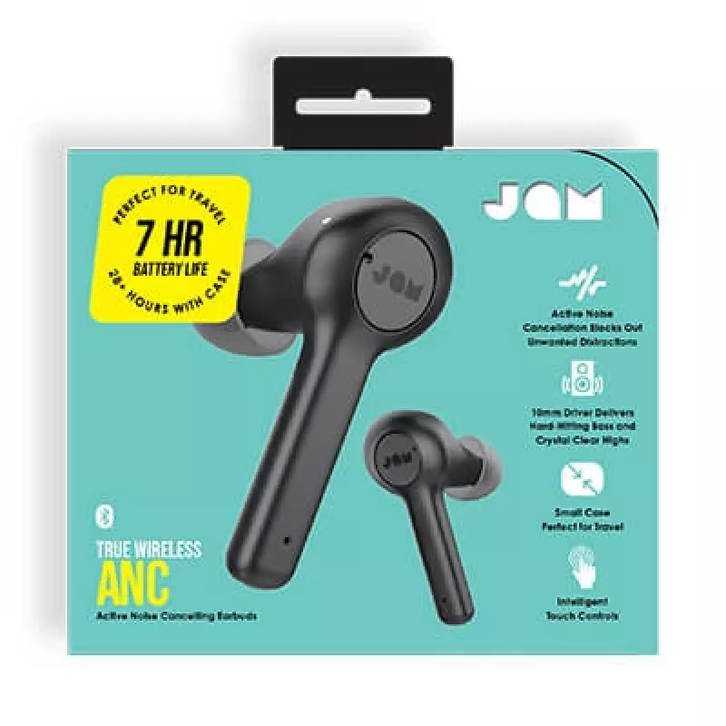 Auriculares Jam Earbuds TWS ANC Bluetooth negros