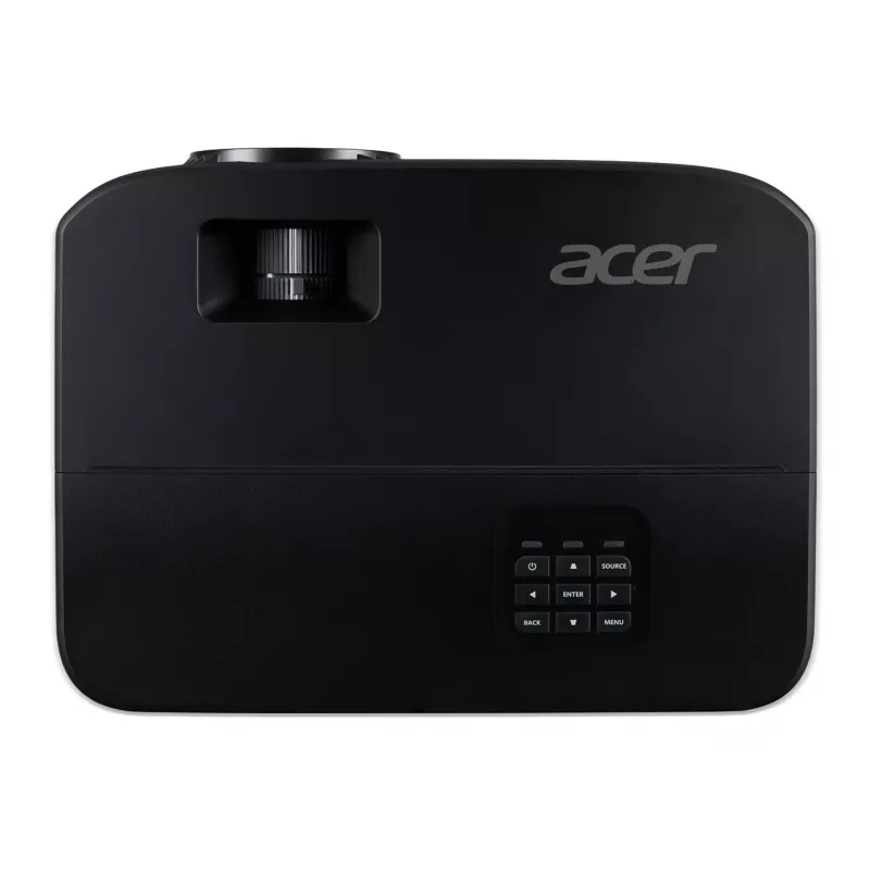 Proyector de tiro estándar Acer X1229HP – DLP, XGA (1024x768), 4800 lúmenes ANSI, lámpara de 210 W, negro, 2,4 kg