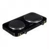 Esperanza EKH014K cocina eléctrica 2 zonas, negra