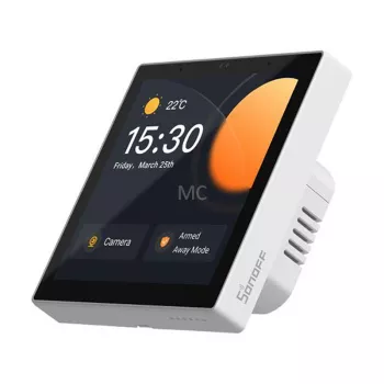 Interruptor de pared Wi-Fi Sonoff NSPanel Pro blanco