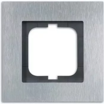 Busch-Jaeger 1721-860 tapa/tapa de interruptor plata (2CKA001754A4254)