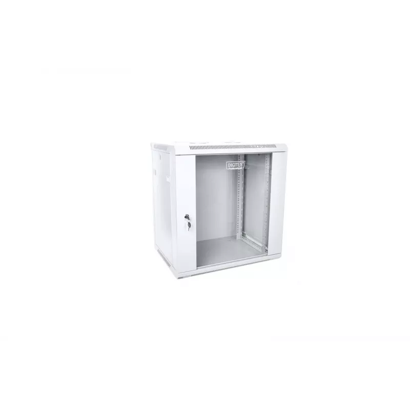 Armario de red Digitus DN-W19 12U/450 rack de montaje en pared gris