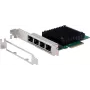 Tarjeta de red Exsys EX-60114 4 puertos PCIe 2,5 Gigabit