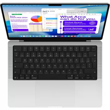 Apple MacBook Pro plata MDE64D/A - 35,6 cm (14