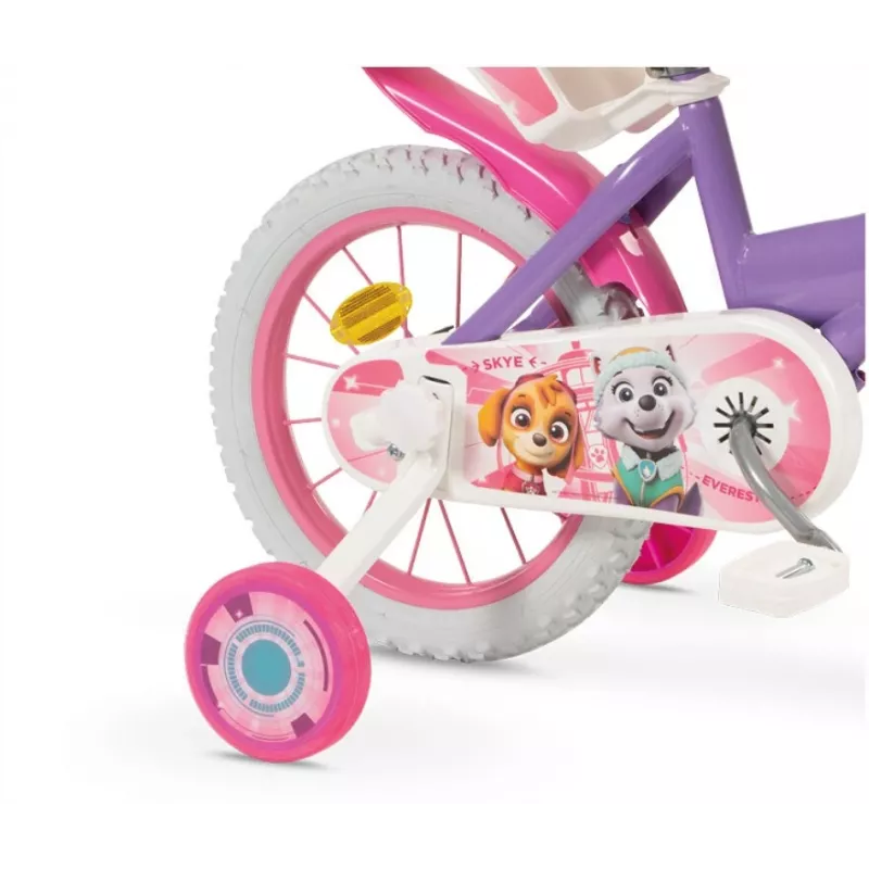 Bicicleta infantil 14 Paw Patrol Morada 1480 Niña TOIMSA