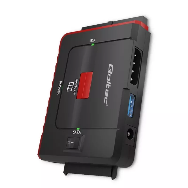 Adaptador USB 3.0 a IDE SATA III QOLTEC 50645
