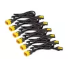 Cable de alimentación APC AP8706S-WW negro 1,83 m C13 C14 acoplamiento