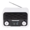 Radio portátil Adler AD 1185 – FM, Bluetooth 4.0, MP3, tarjeta SD, AUX, batería 1800 mAh, pantalla LCD, carga Micro-USB