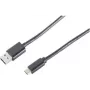 Cable USB ShiverPeaks BS14-10005 1 m USB A USB C negro