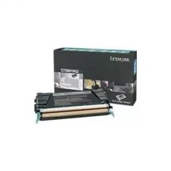 Lexmark C736H1KG - Tóner negro - para C736dn 736dtn 736N; X736de 738de 738dte