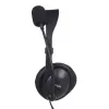 Auriculares gaming binaurales con cable IBOX W1MV — circumaurales, 3,5 mm, cable de 2 m, micrófono de diadema