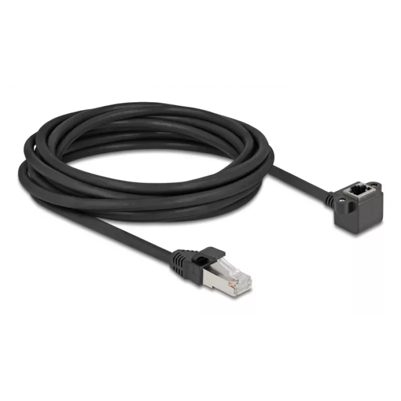 Cable de red DeLOCK 81159 RJ-45 Cat6 5 m negro