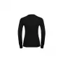Odlo BL TOP Cuello redondo manga larga ACTIVE WARM ECO Camiseta de mujer, talla S, negra