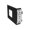 Axis F8002 (TF9903) 02361-001 clip para carril DIN, para interior, negro, para AXIS F41 Main Unit