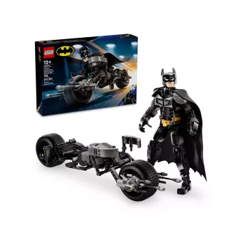 LEGO® DC Batman™: figura construible de Batman y moto 76273