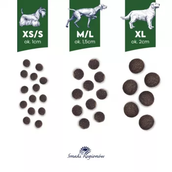 Comida húmeda para perros Baltica Pato con pera XS/S 1 kg — Alimento completo para perros adultos pequeños